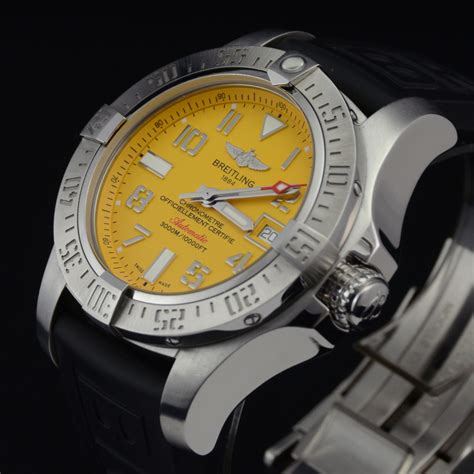 breitling avenger 2 seawolf cobra yellow|breitling avenger ii seawolf review.